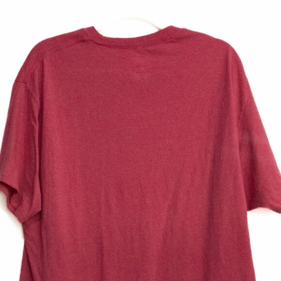 Hanes Tagless Red Crewneck T-Shirt Men’s 2XL - Picture 8 of 8
